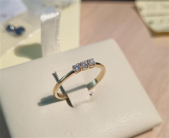 Anillo Gilma Gioielleria  Mujer in Oro Diamante 0.15 Ct ANOR-145-286 - ANOR-145-286